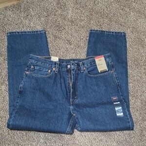 Levi's Men's Dark Blue Relaxed Jeans